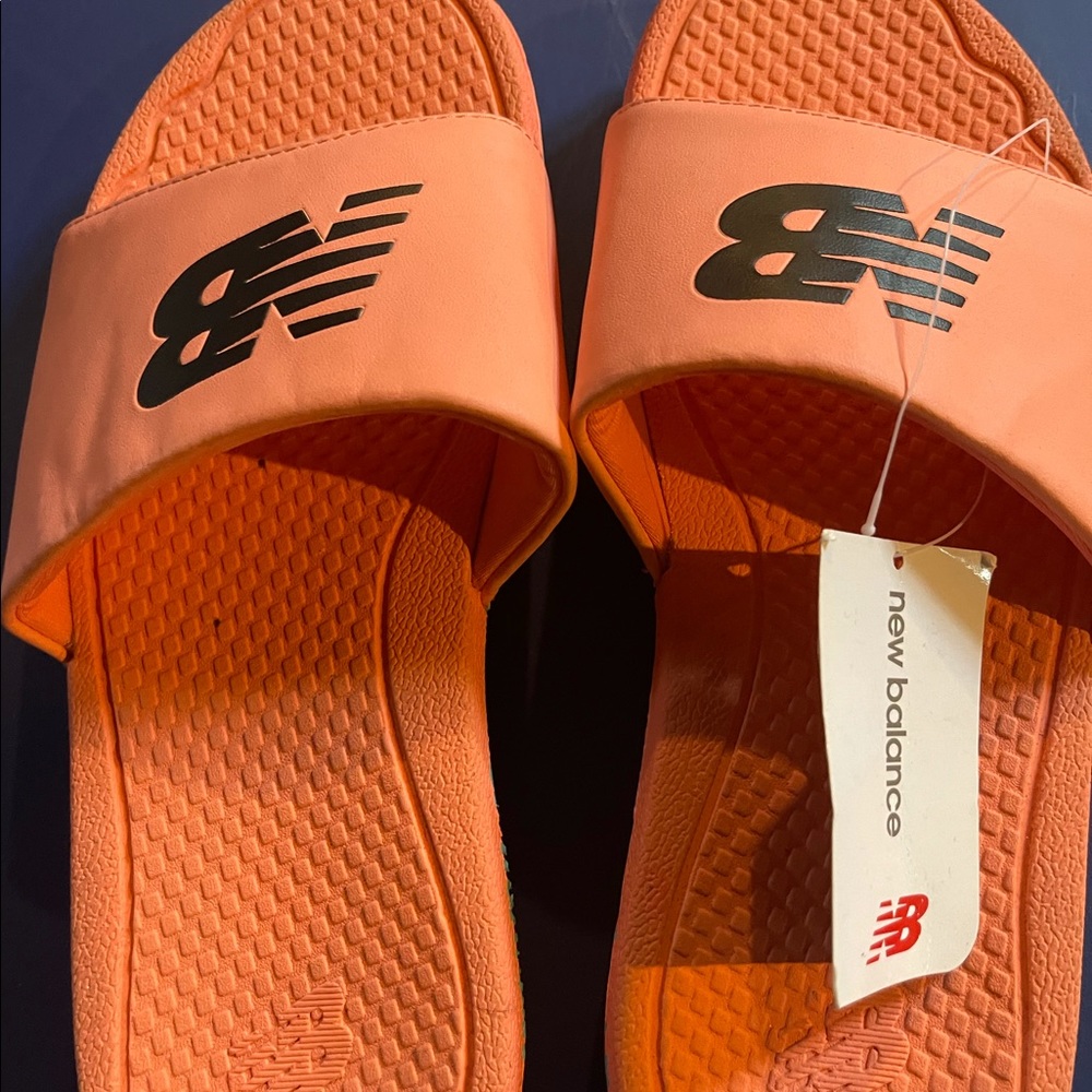 Women’s slide sandal peach color